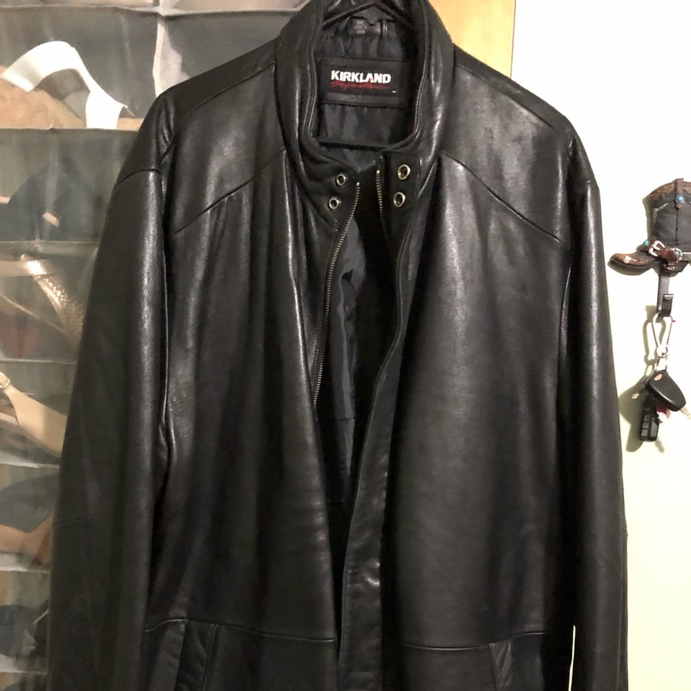 Kirkland. Men’s leather coat XXL
